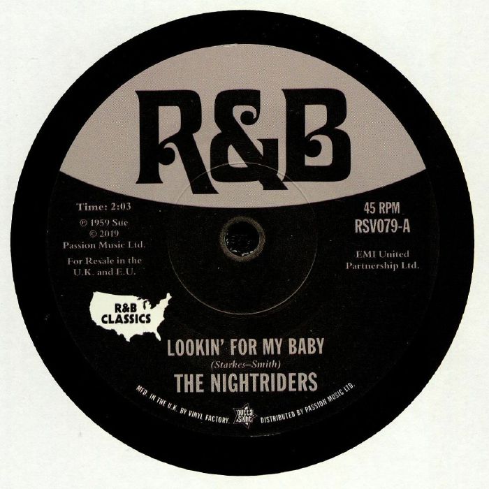 The Nightriders | Fabulous Playboys Lookin For My Baby