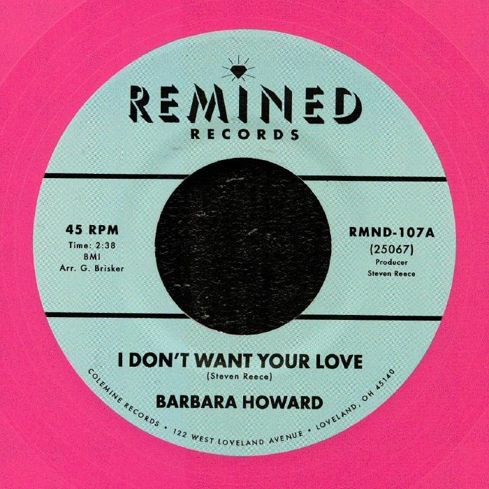 Barbara Howard – I Dont Want Your Love vinyl cover