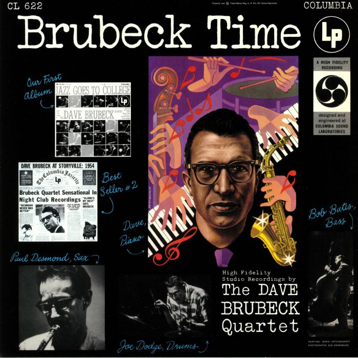 The Dave Burbeck Quartet Vinyl
