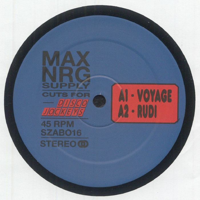 Max Nrg Supply – Cuts For Disco Jockeys EP vinyl cover