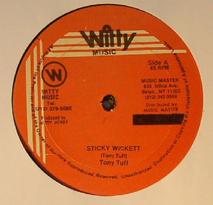 Tony Tuff Sticky Wickett (warehouse find)