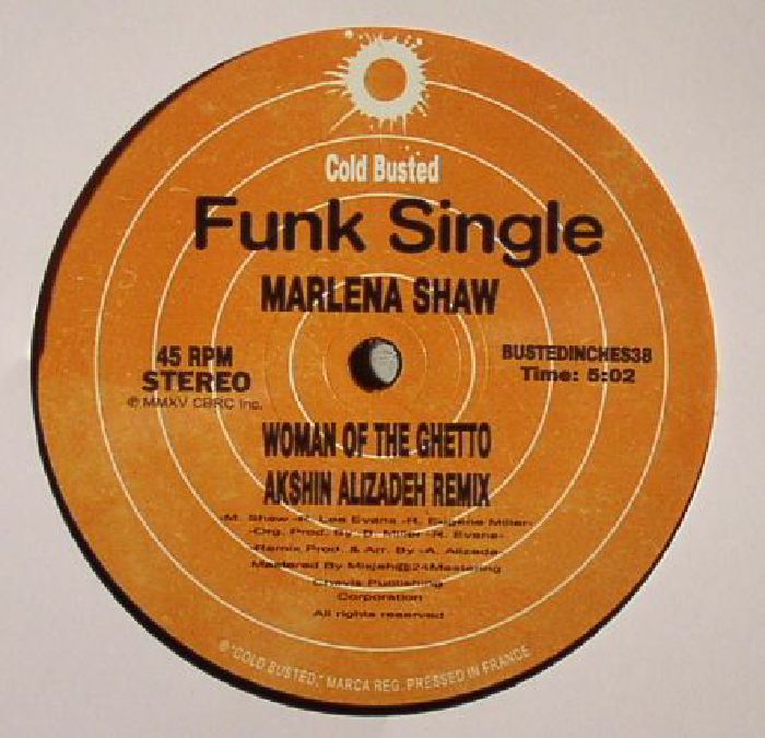 Marlena Shaw Woman Of The Ghetto (Aksin Alizadeh mixes)