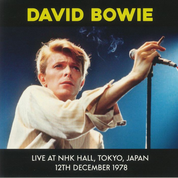 David Bowie – Live At NHK Hall Tokyo Japan 12th December 1978 vinyl cover