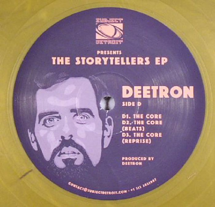 DJ Bone | Deetron – The Storytellers EP vinyl cover