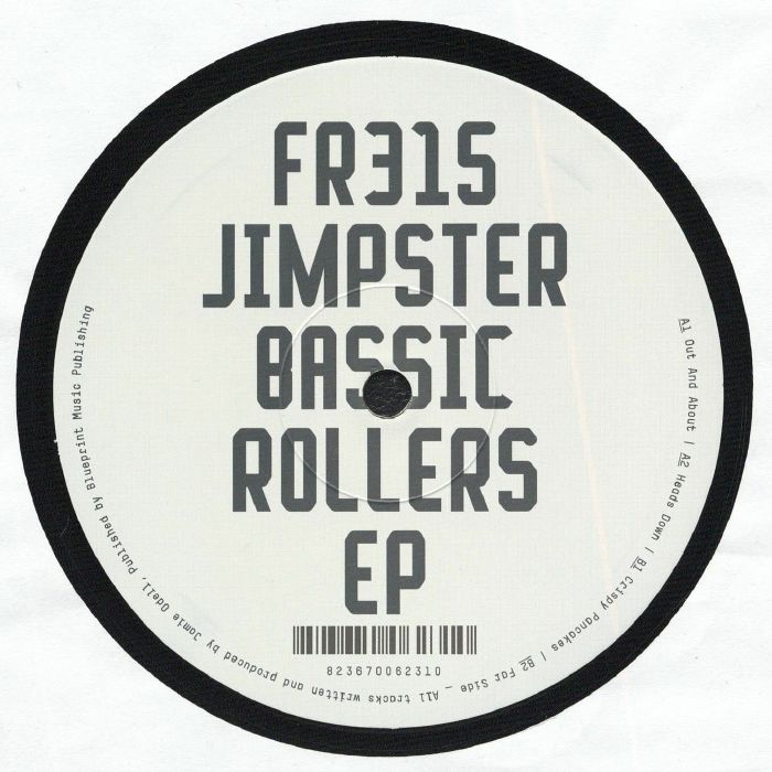 Jimpster – Bassic Rollers EP vinyl cover