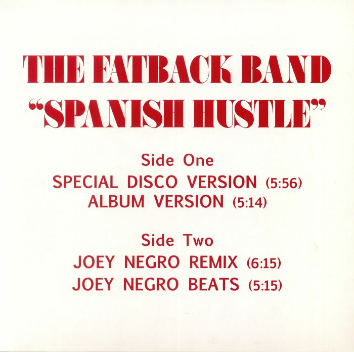 The Fatback Band Spanish Hustle