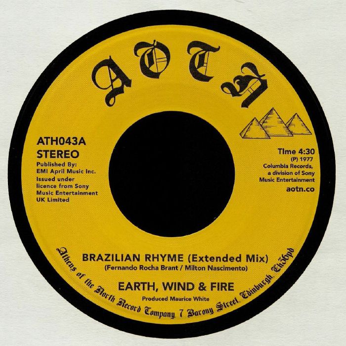 Earth Wind and Fire – Brazilian Rhyme vinyl cover