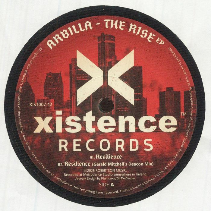 Arbilla – The Rise EP vinyl cover