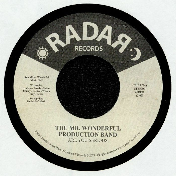 The Mr Wonderful Production Band Vinyl