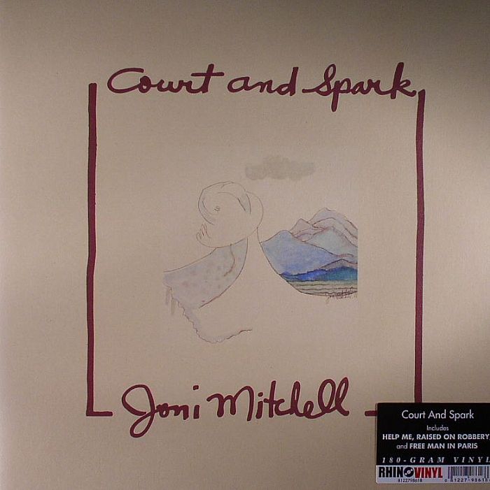 Joni Mitchell – Court and Spark vinyl cover