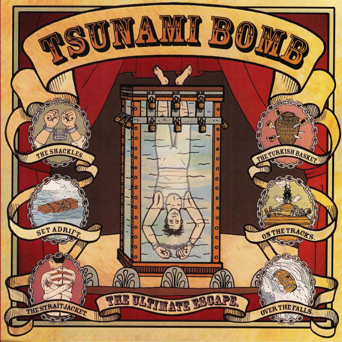 Tsunami Bomb – The Ultimate Escape vinyl cover
