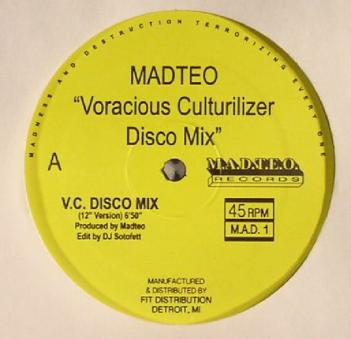 Madteo Voracious Culturilizer Disco Mix