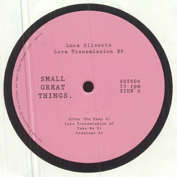 Luca Olivotto Love Transmission EP