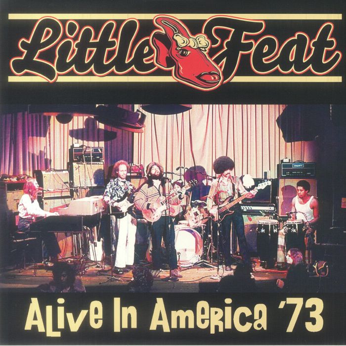 Little Feat – Alive In America 73 vinyl cover
