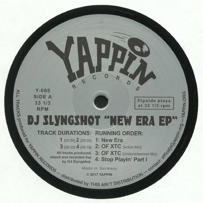DJ Slyngshot New Era EP