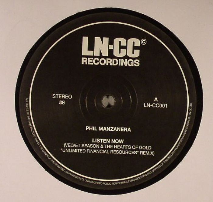 Phil Manzanera Remixes Volume 1