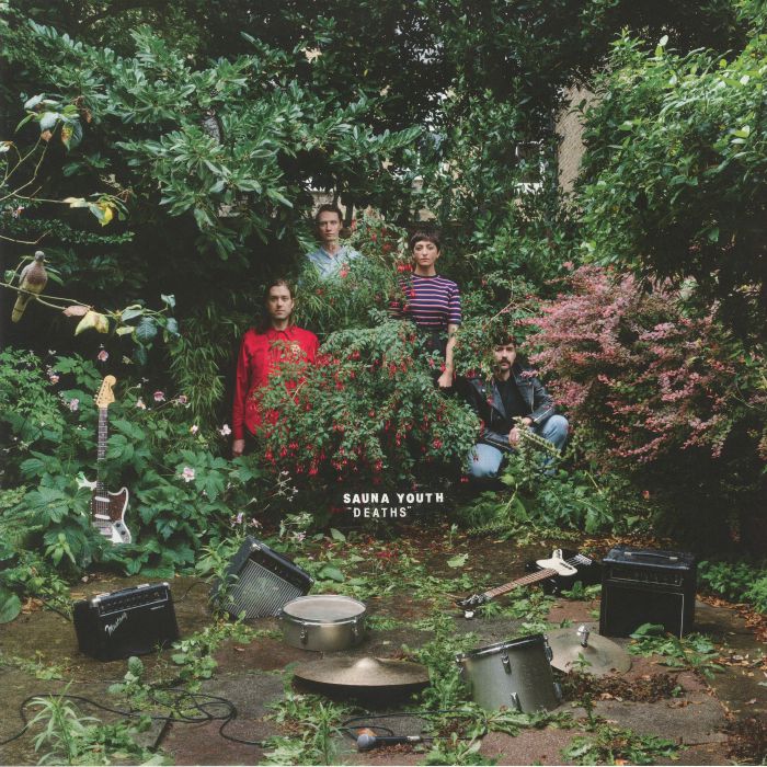 Sauna Youth – Deaths vinyl cover