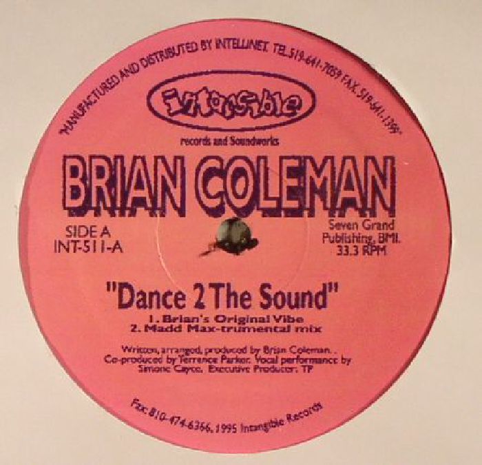 Brian Coleman Dance 2 The Sound (warehouse find)