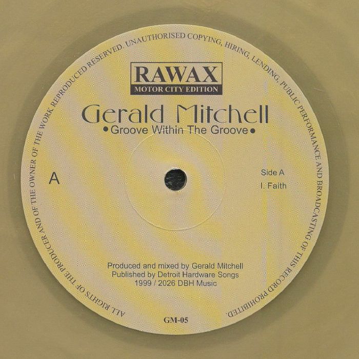Gerald Mitchell – Groove Within The Groove vinyl cover