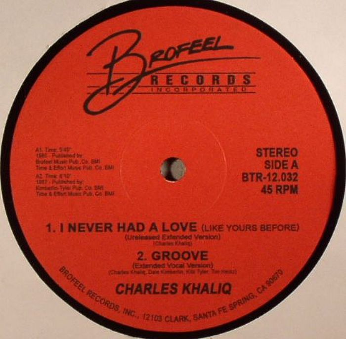 Charles Khaliq I Never Had A Love (Like Yours Before)
