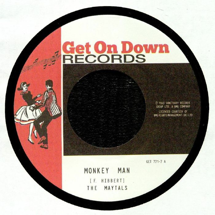 The Maytals – Monkey Man vinyl cover