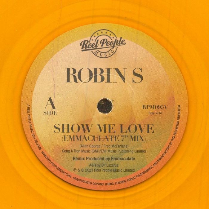 Robin S – Show Me Love vinyl cover