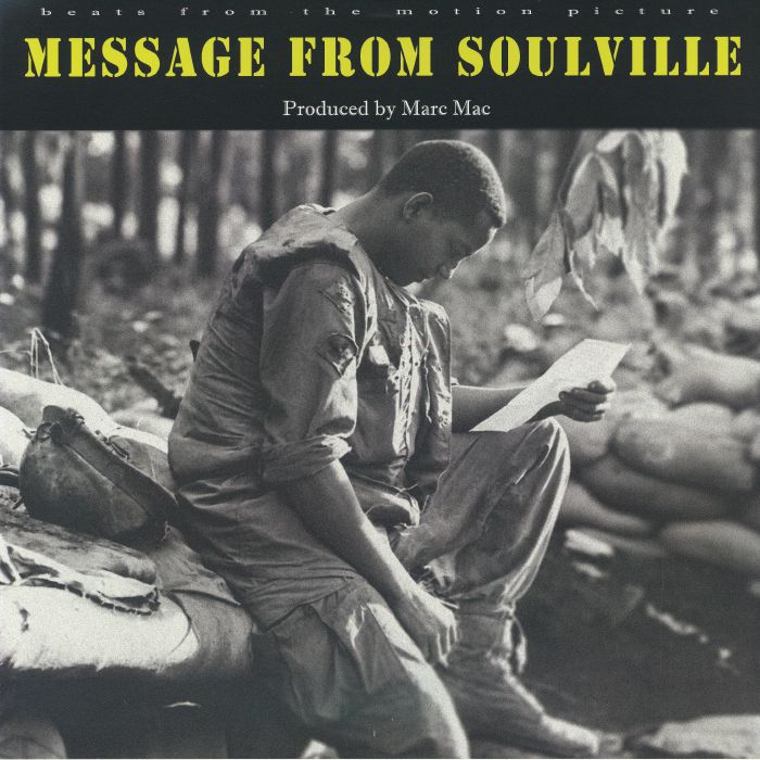 Marc Mac – Message From Soulville: Beats From The Motion Picture vinyl cover