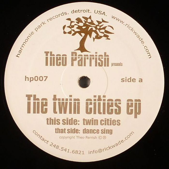 Theo Parrish – The Twin Cities EP vinyl cover
