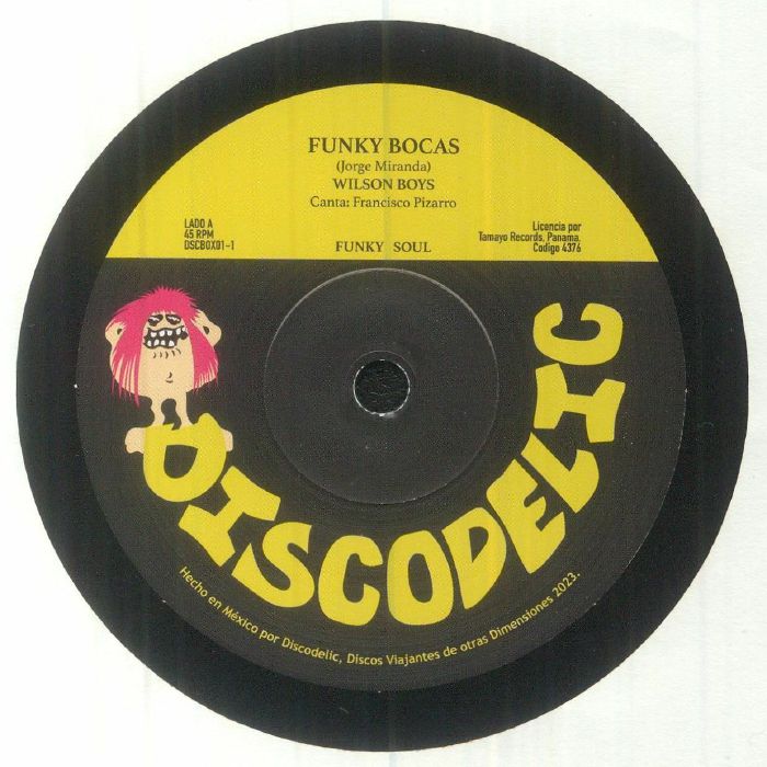 Wilson Boys | Alma Fuerte – Funky Bocas vinyl cover