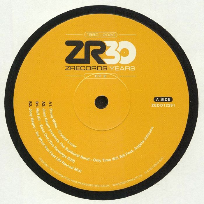 Doug Willis | Joey Negro | The Sunburst Band | Mid Air Joey Negro Presents 30 Years Of Z Records EP 2