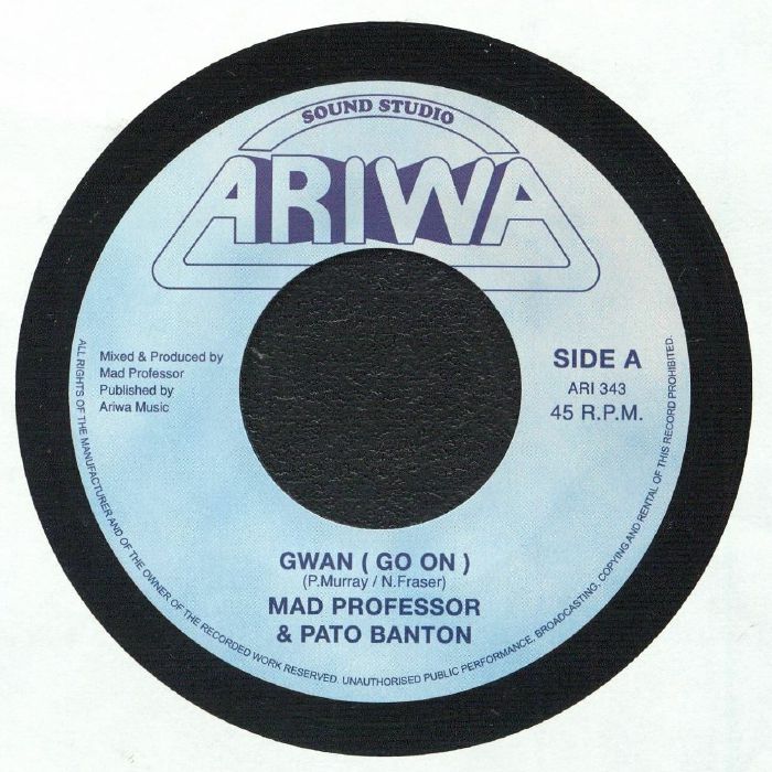 Pato Banton | Mad Professor – Gwan (Go On) vinyl cover