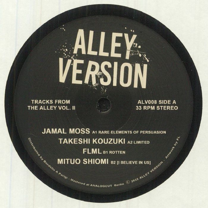 Jamal Moss | Takeshi Kouzuki | Flml | Mituo Shiomi Tracks From The Alley Vol II
