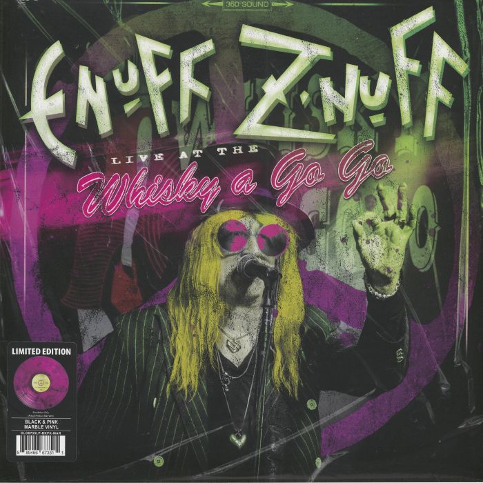 Enuff Z'nuff – Live At The Whiskey A Go Go vinyl cover