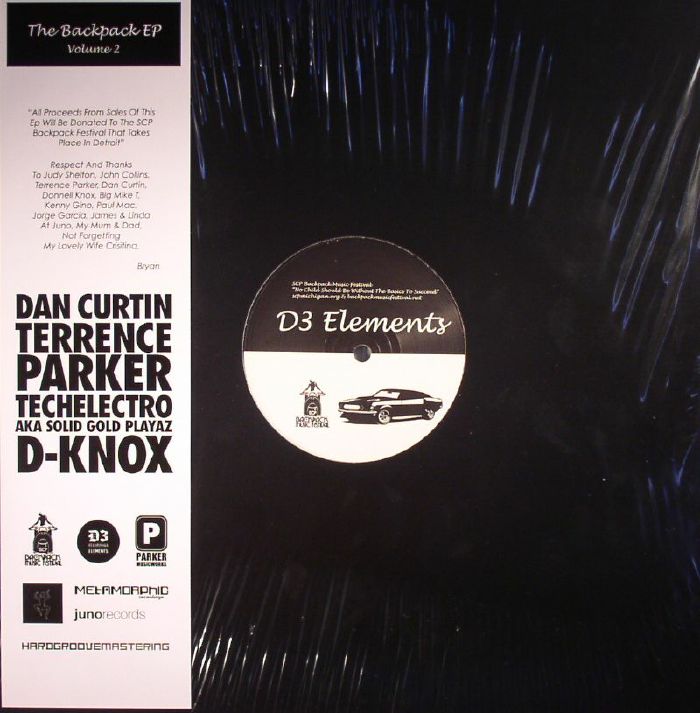 Dan Curtin | Techelectro | D Knox | Terrence Parker The Backpack EP Vol 2