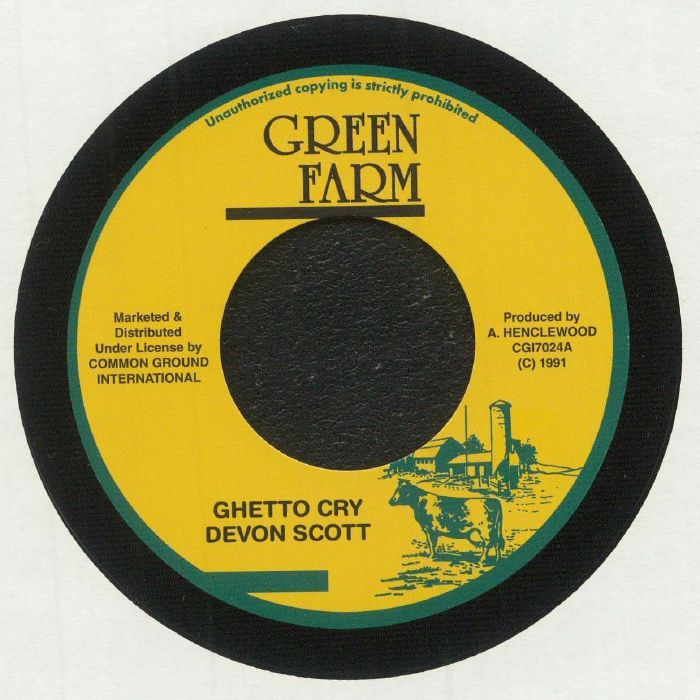 Devon Scott Ghetto Cry