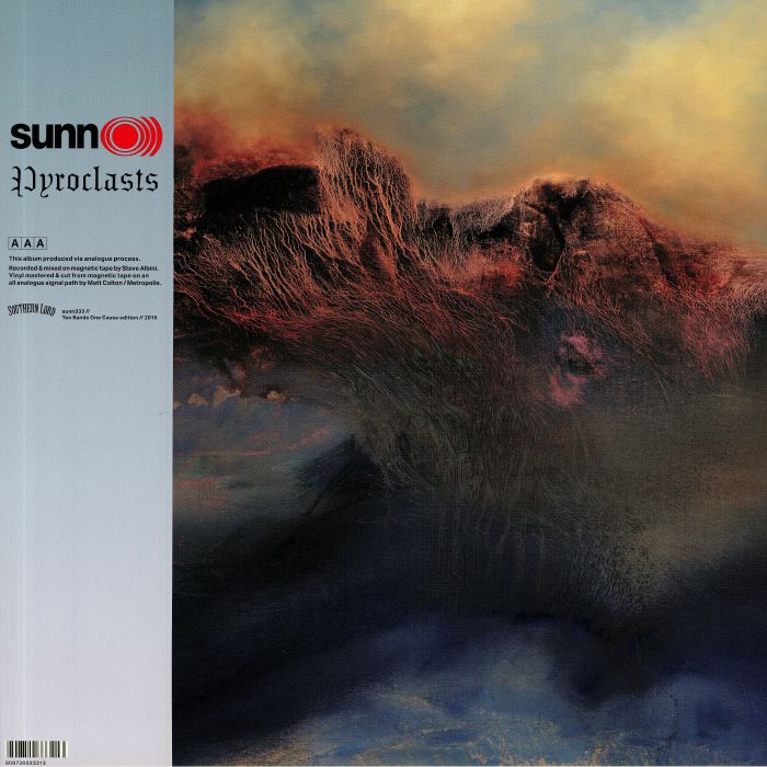 Sunn O – Pyroclasts vinyl cover