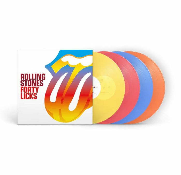 The Rolling Stones – Forty Licks vinyl cover