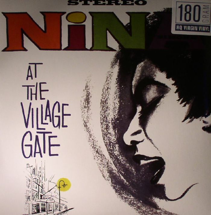 Nina Simone – At The Village Gate (reissue) vinyl cover