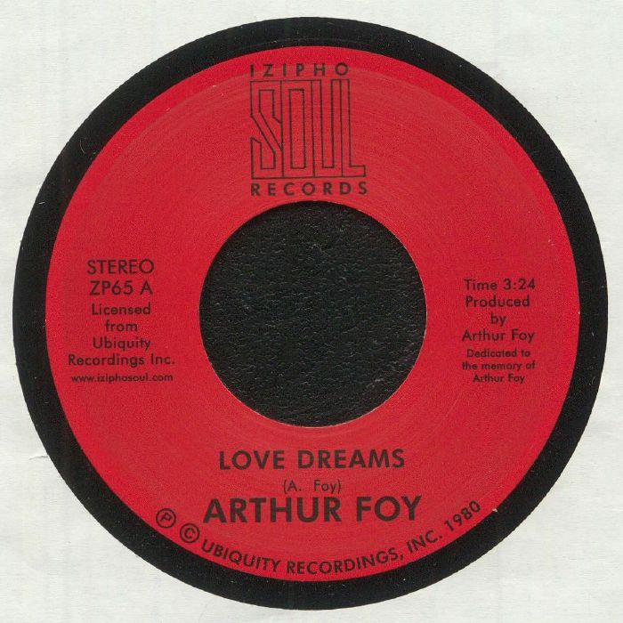 Arthur Foy – Love Dreams vinyl cover