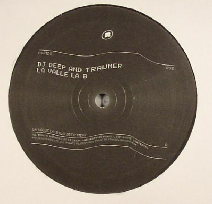 DJ Deep | Traumer – La Valle La B vinyl cover