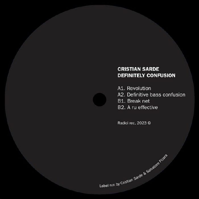 Cristian Sarde Definitely Confusion