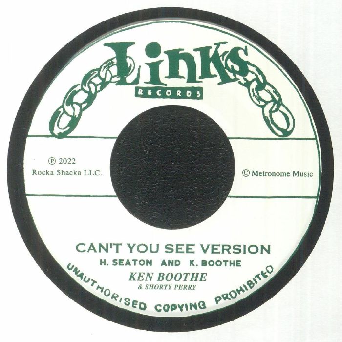 Ken Boothe | Shorty Perry | The Gaylads Cant You See Version