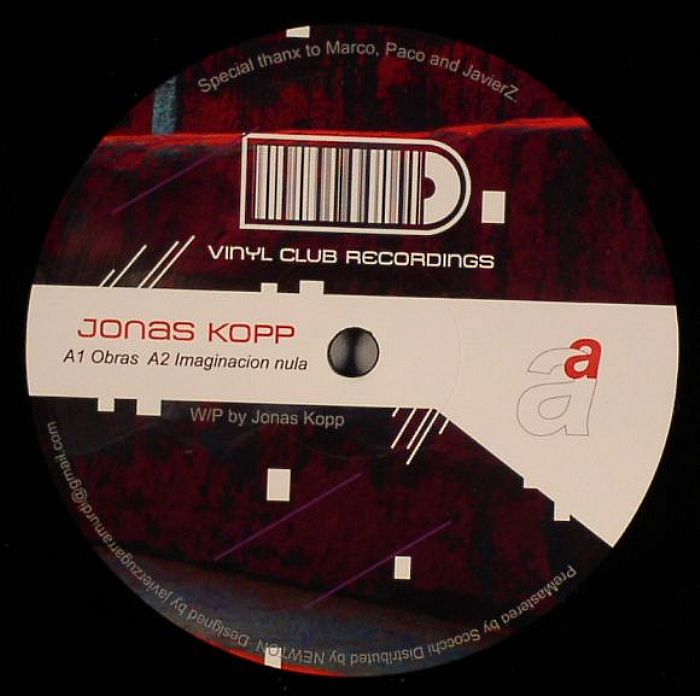 Jonas Kopp Obras EP