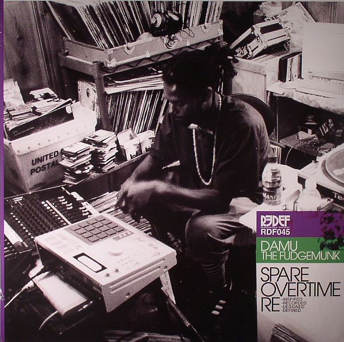Damu The Fudgemunk – Spare Overtime Re Inspired vinyl cover