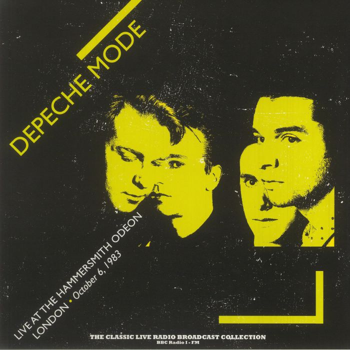 Depeche Mode – Live At The Hammersmith Odeon London October 6 1983 vinyl cover