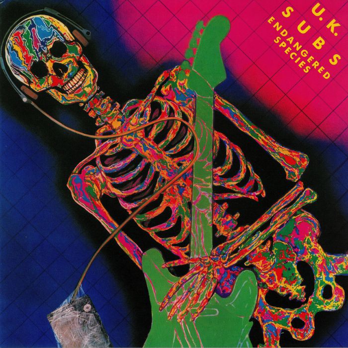 Uk Subs – Endangered Species vinyl cover