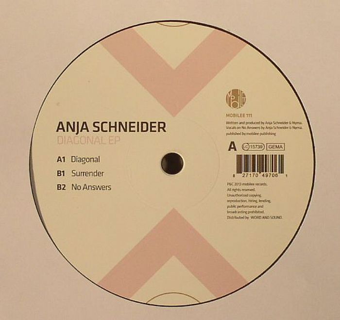 Anja Schneider Diagonal EP