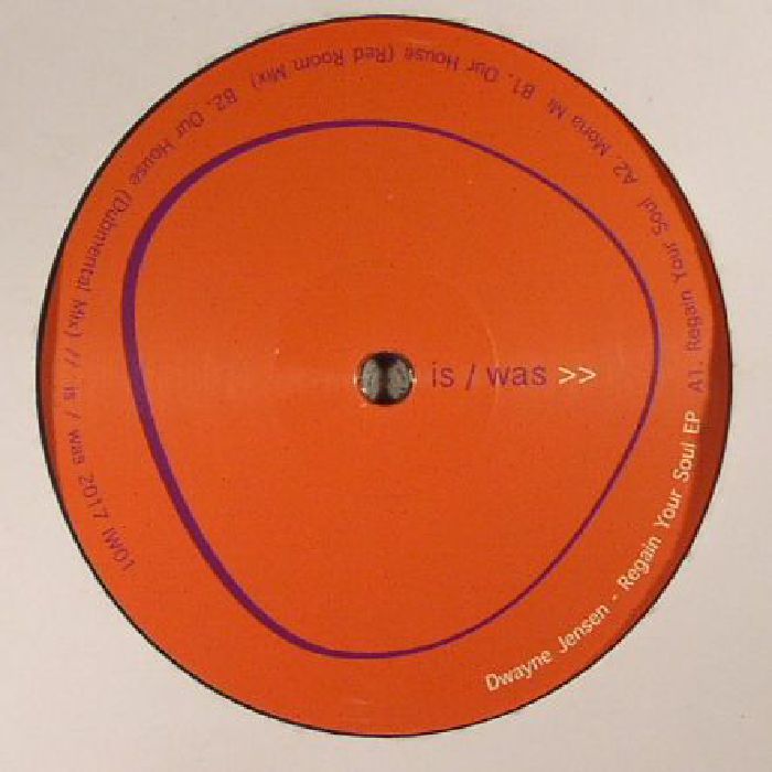 Dwayne Jensen – Regain Your Soul EP vinyl cover