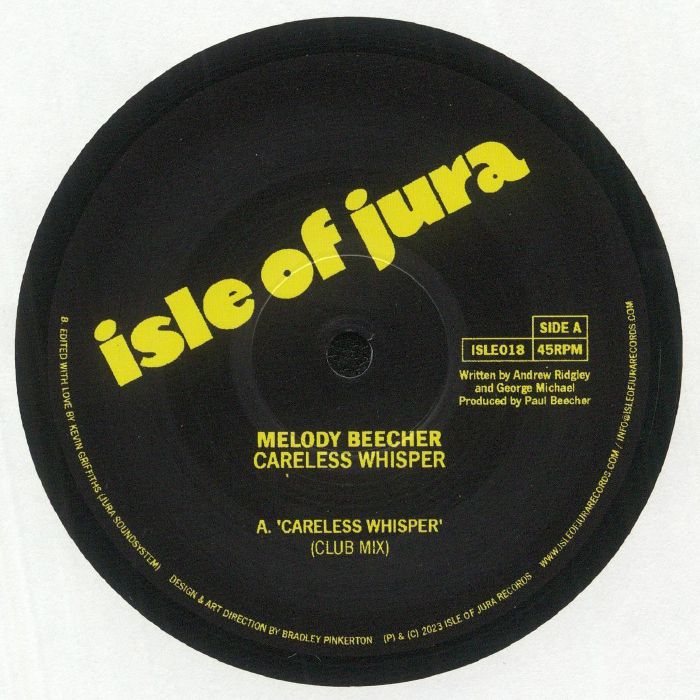 Melody Beecher – Careless Whisper vinyl cover
