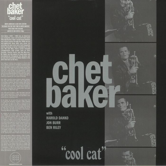 Chet Baker – Cool Cat vinyl cover